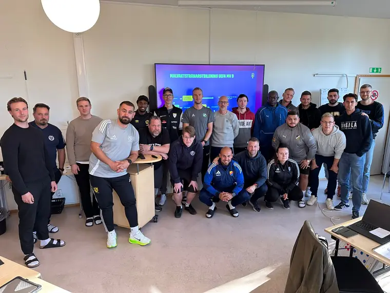 The UEFA MV B goalkeeping-coach cohort, Swedish Football Association